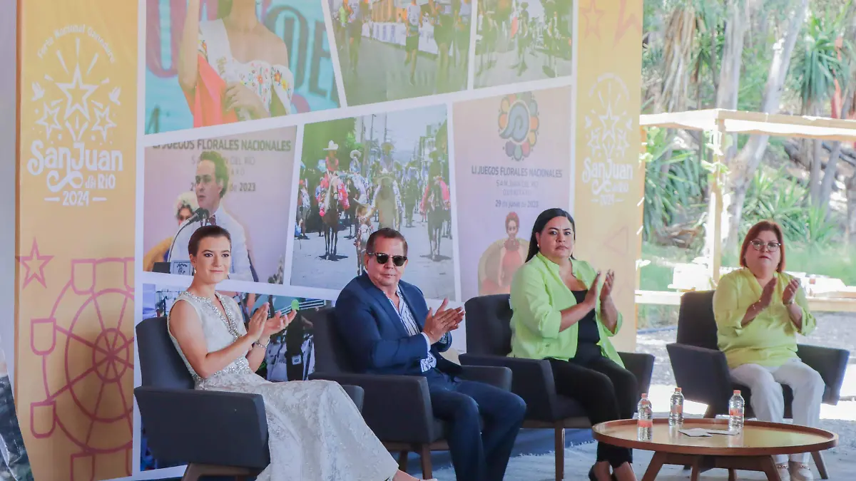 FOTO PRINCIPAL SJR Autoridades municipales presentaron las actividades de la feria